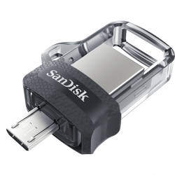 Flash SanDisk USB 3.0 Ultra Dual Drive OTG M3.0 256Gb (150Mb/s)