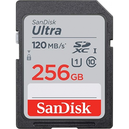 

SDXC (UHS-1) SanDisk Ultra 256Gb class 10 (120Mb/s)