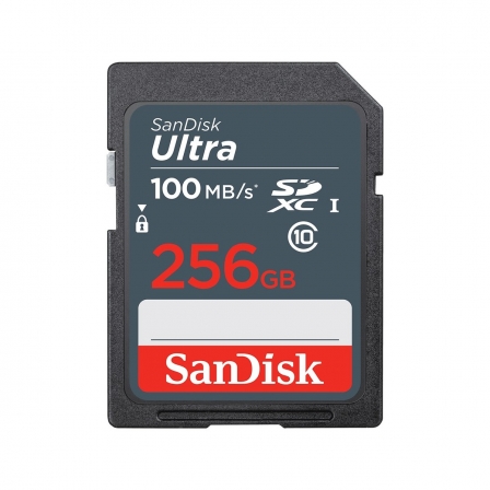 

SDHC (UHS-1) SanDisk Ultra 256Gb class 10 (100Mb/s)