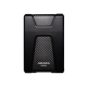 PHD External 2.5'' ADATA USB 3.0 DashDrive Durable HD650 4TB Black