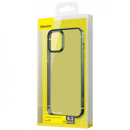 

Чехол Baseus Shining для iPhone 12 Green (ARAPIPH61N-MDA06), Зелёный