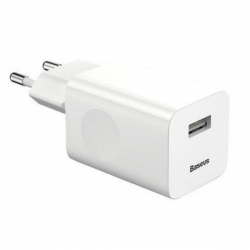 Мережевий зарядний пристрій Baseus Wall Charger Quick Charge White (CCALL-BX02)