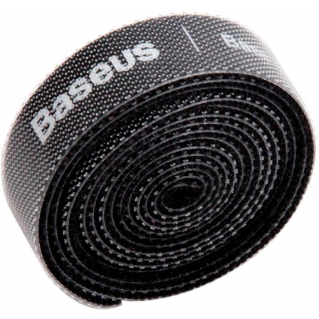 

Органайзер для кабелів Baseus Colourful Circle Velcro strap 3m Black