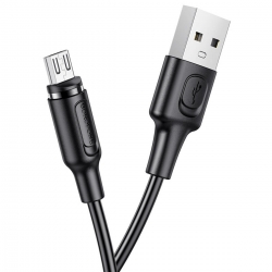 Кабель BOROFONE BX41 Amiable magnetic charging cable for Micro-USB 2.4A 1m