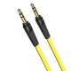 Аудiо-кабель BOROFONE BL6 AUX audio cable 1m Yellow