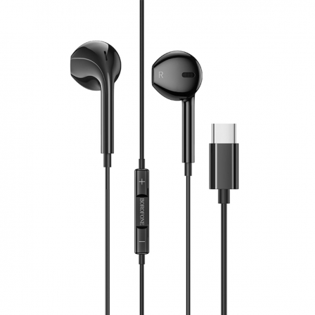 Навушники BOROFONE BM60 Type-C Original series digital earphones Black