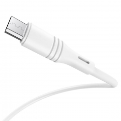 Кабель BOROFONE BX43 CoolJoy charging data cable for Micro 2.4A 1m White