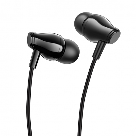 Навушники BOROFONE BM61 Wanderer universal earphones with mic Black