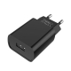 Мережевий зарядний пристрій BOROFONE BA20A Sharp single port charger set(Lightning) Black