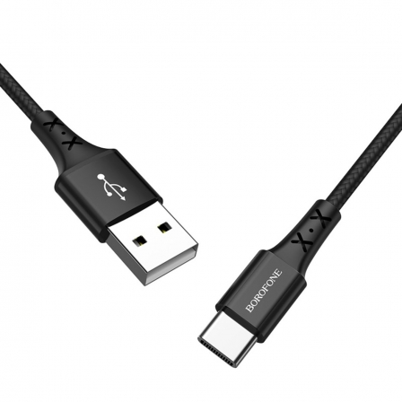 

Кабель BOROFONE BX20 Enjoy Lightning 1m 2A Black