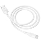 Кабель BOROFONE BX43 CoolJoy charging data cable for Type-C 3A 1m White