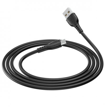 

Кабель BOROFONE BX51 Triumph Micro-USB 1m 2.4A Black