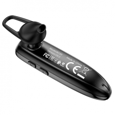 

Bluetooth гарнітура BOROFONE BC33 Basic business BT headset Black
