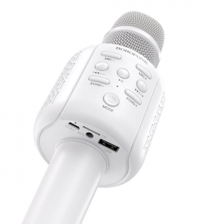 

Портативна колонка BOROFONE BF1 Rhyme karaoke microphone White