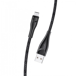 Кабель Usams US-SJ396 U41 Micro Braided Data and Charging Cable 2m Black