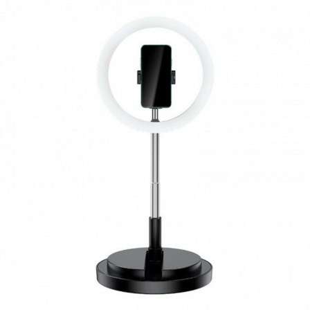 

Кільцева світлодіодна LED лампа Usams US-ZB120 Stretchable Selfie Ring Light Black