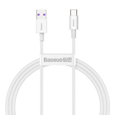 

Кабель Baseus Superior Series USB to Type-C 66W 1m White (CATYS-02), Белый