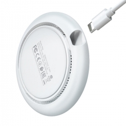 Бездротовий зарядний пристрій BOROFONE BQ6 Boon 15W wireless fast charger White