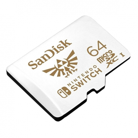 

microSDXC (UHS-1) SanDisk For Nintendo Switch 64Gb class 10 (R100Mb/s, W90Mb/s)