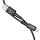 Кабель ACEFAST C1-02 USB-A to Lightning aluminum alloy Black