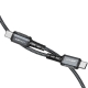 Кабель ACEFAST C1-03 USB-C to USB-C aluminum alloy Black