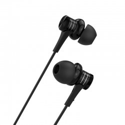 Навушники BOROFONE BM22 Boundless universal earphones with mic Black