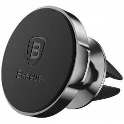 Тримач для мобiльного Baseus Small Ears Magnetic Air Outlet Type Black (SUER-A01)