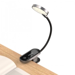 Світильник Baseus Comfort Reading Mini Clip Lamp Dark Gray (DGRAD-0G)