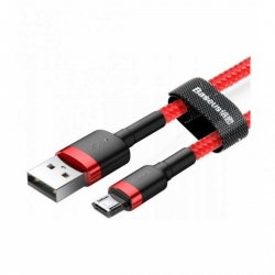 Кабель Baseus Cafule Cable USB For Micro 2.4A 1m Red+Red