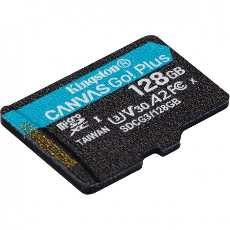 

microSDXC (UHS-1 U3) Kingston Canvas Go Plus 128Gb class 10 A2 V30 (R170MB/s, W90MB/s)