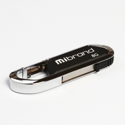 Flash Mibrand USB 2.0 Aligator 8Gb Black