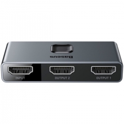 USB-Hub Baseus Matrix HDMI Switcher (2in1or 1in2) Space Gray