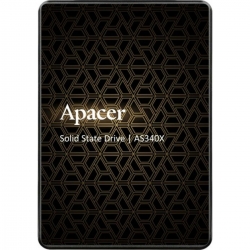 SSD Apacer AS340X 480GB 2.5" 7mm SATAIII 3D NAND Read/Write: 550/520 MB/sec