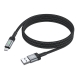 Кабель BOROFONE BU30 Lynk smart power-off charging data cable for Micro Black