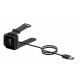 Зарядний кабель для Xiaomi Amazfit Bip S/1S/S Lite (A1805/A1916) (black)