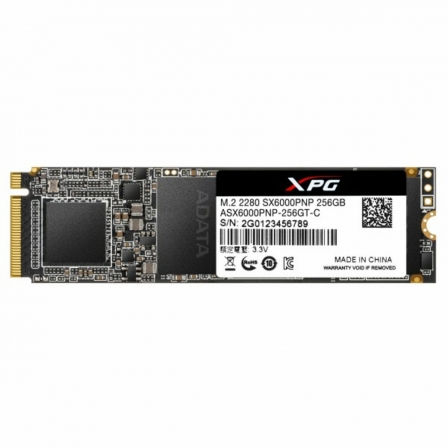 

SSD M.2 ADATA XPG SX6000 Pro 256GB 2280 PCIe 3.0x4 NVMe 3D Nand Read/Write: 2100/1500 MB/sec