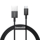 Кабель Baseus Superior Series Fast Charging Data Cable USB to Micro 2A 1m Black