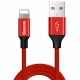 Кабель Baseus Yiven Cable For Apple 1.8M RedN(W)