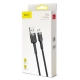 Кабель Baseus Cafule Cable USB For Micro 2A 3m Gray+Black