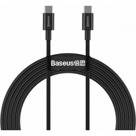 Кабель Baseus Superior Series Fast Charging Data Cable Type-C to Type-C 100W 1m Black