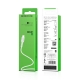 Кабель BOROFONE BX16 USB to iP 2A, 1m, PVC, TPE connectors, White