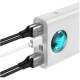  Зовнішній акумулятор (павербанк) Baseus Amblight Digital Display Quick Charge 65W 30000mAh White (PPLG-A02)