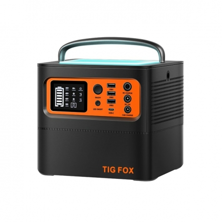 

Портативна зарядна станція TIG FOX Portable Power Station 540Wh