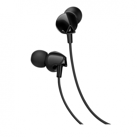 Навушники HOCO M60 Perfect sound universal earphones with mic Black