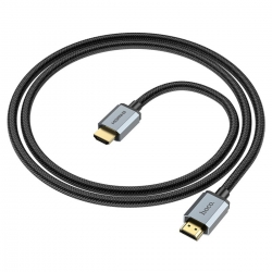 Кабель HOCO US03 HDTV 2.0 Male to Male 4K HD data cable(L2M) Black