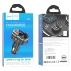 АЗП з FM-модулятором HOCO E62 Fast PD20W+QC3.0 car BT FM transmitter Black