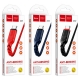 Кабель HOCO X59 USB to Type-C 3A, 1m, nylon, TPE connectors, Red