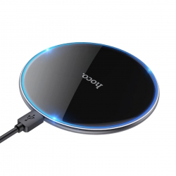 Бездротовий зарядний пристрій HOCO CW6 Pro Easy 15W charging wireless fast charger Black