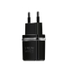 Мережевий зарядний пристрій HOCO C12 Smart dual USB charger Black