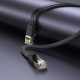 Кабель HOCO US07 General pure copper flat network cable(L3M) Black